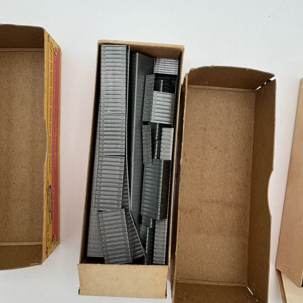 Vintage Swingline SF-35 Standard Staples No 747 5000 Lot‎ 2 Open Box